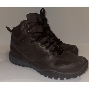 Nike Dual Fusion Hills Hiking Boots Brown Mens Size 12 Trail Outdoor Shoes